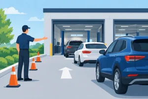 How to Direct Garage Traffic Without Delays